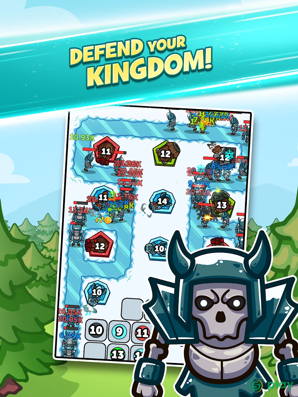 Merge Kingdoms - Tower Defense — скриншот 10