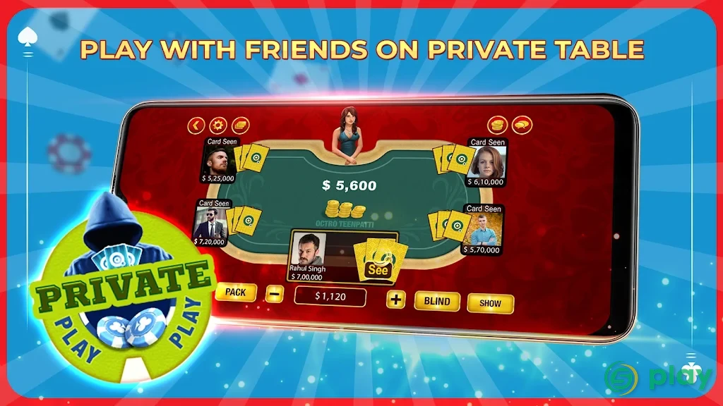 Teen Patti by Octro - Real 3 Patti Game — скриншот 4