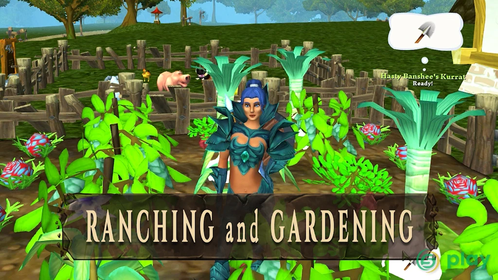 Крестьяне и герои 3D MMO — скриншот 7