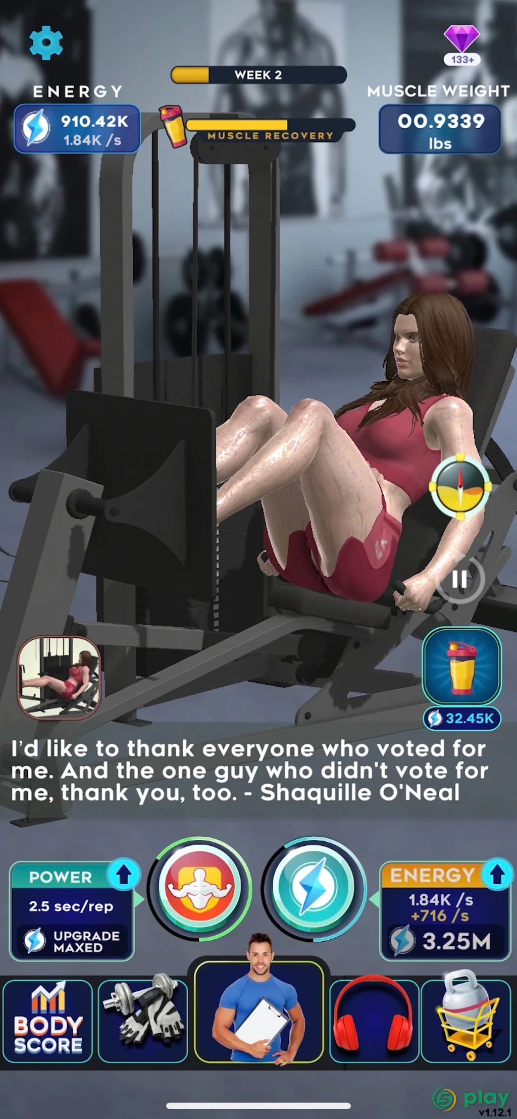 Idle Workout ! — скриншот 6