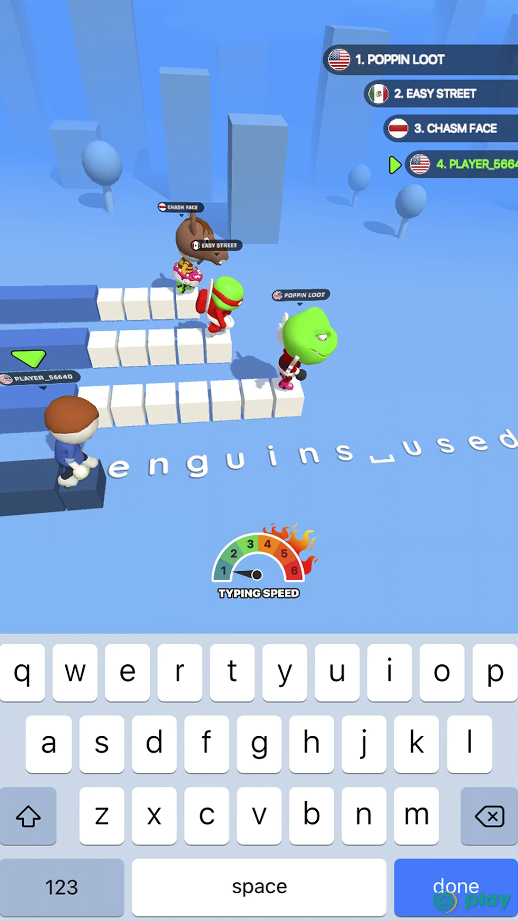 Type Sprint: Typing Games, Practice & Training. — скриншот 1