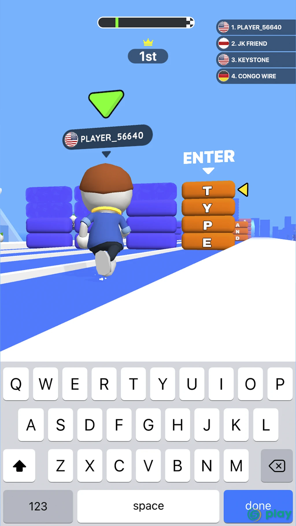 Type Sprint: Typing Games, Practice & Training. — скриншот 3