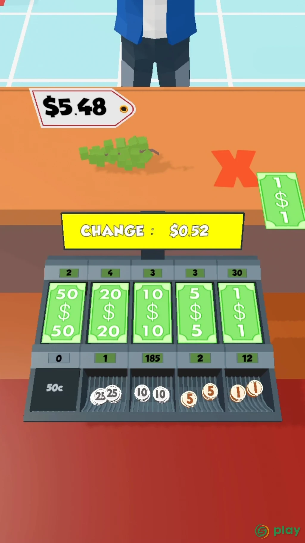 Cashier 3D — скриншот 2