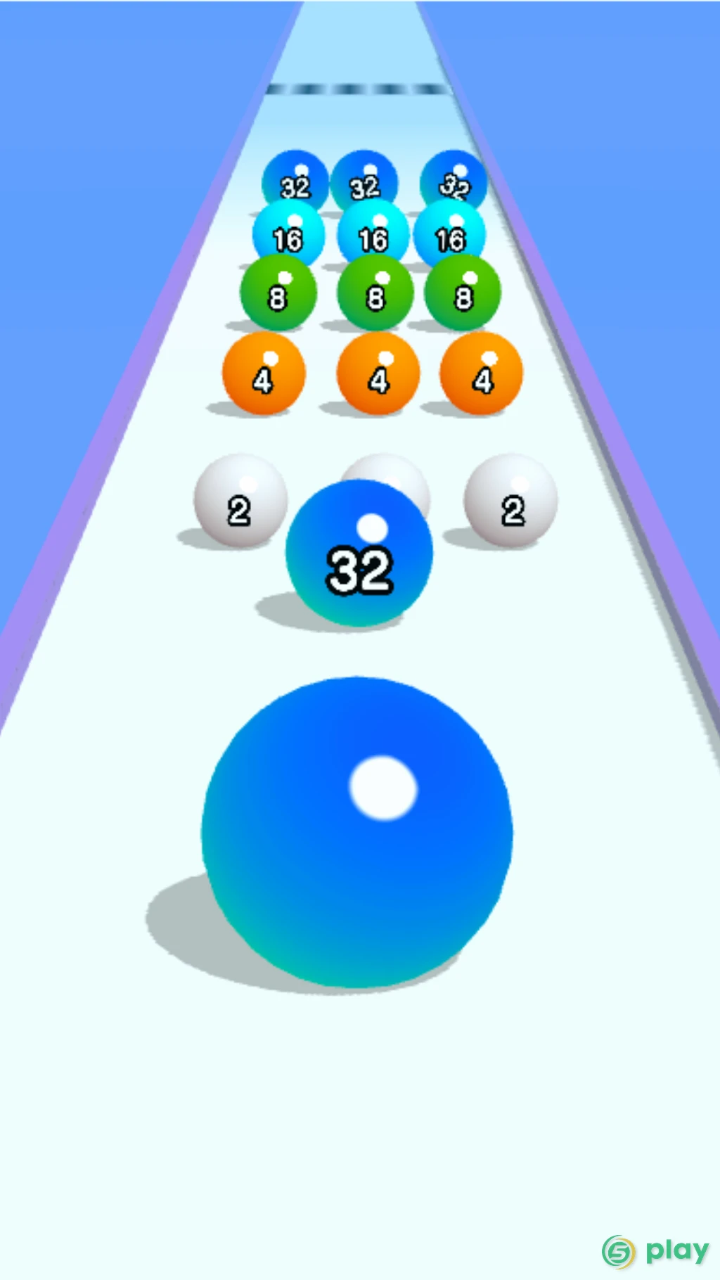 Ball Run 2048 — скриншот 3