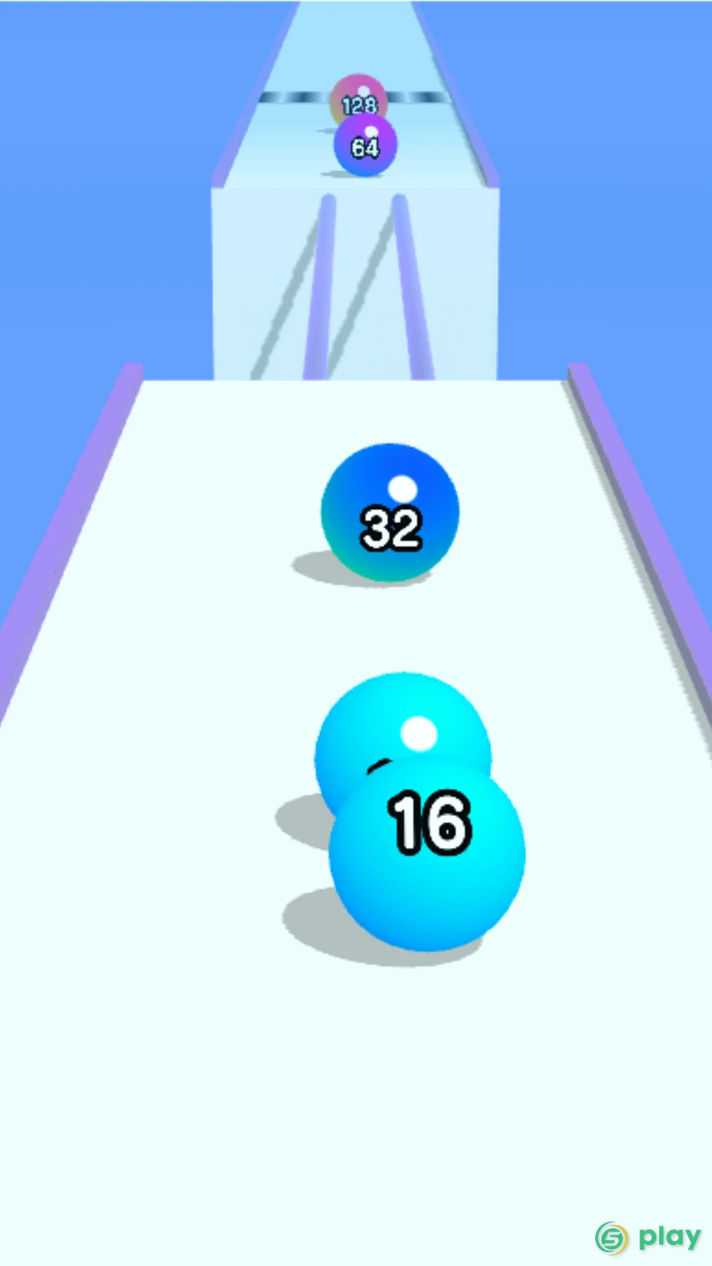 Ball Run 2048 — скриншот 4