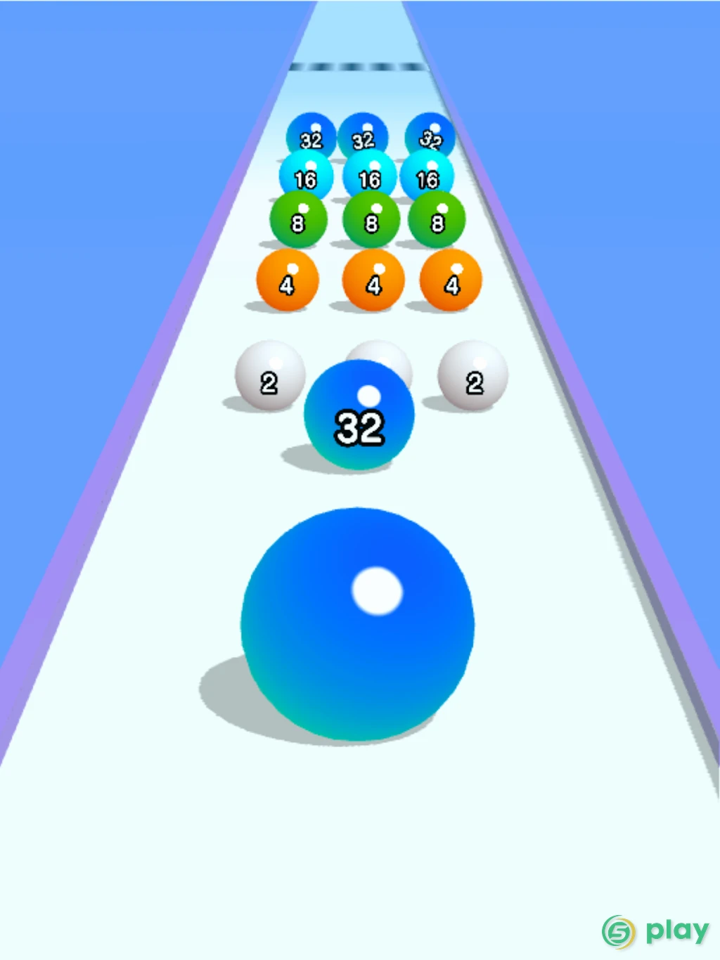 Ball Run 2048 — скриншот 7