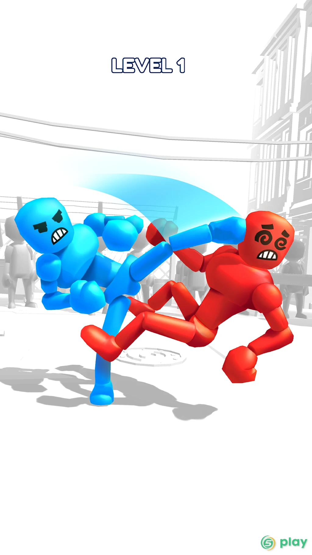 Stickman Ragdoll Fighter — скриншот 1