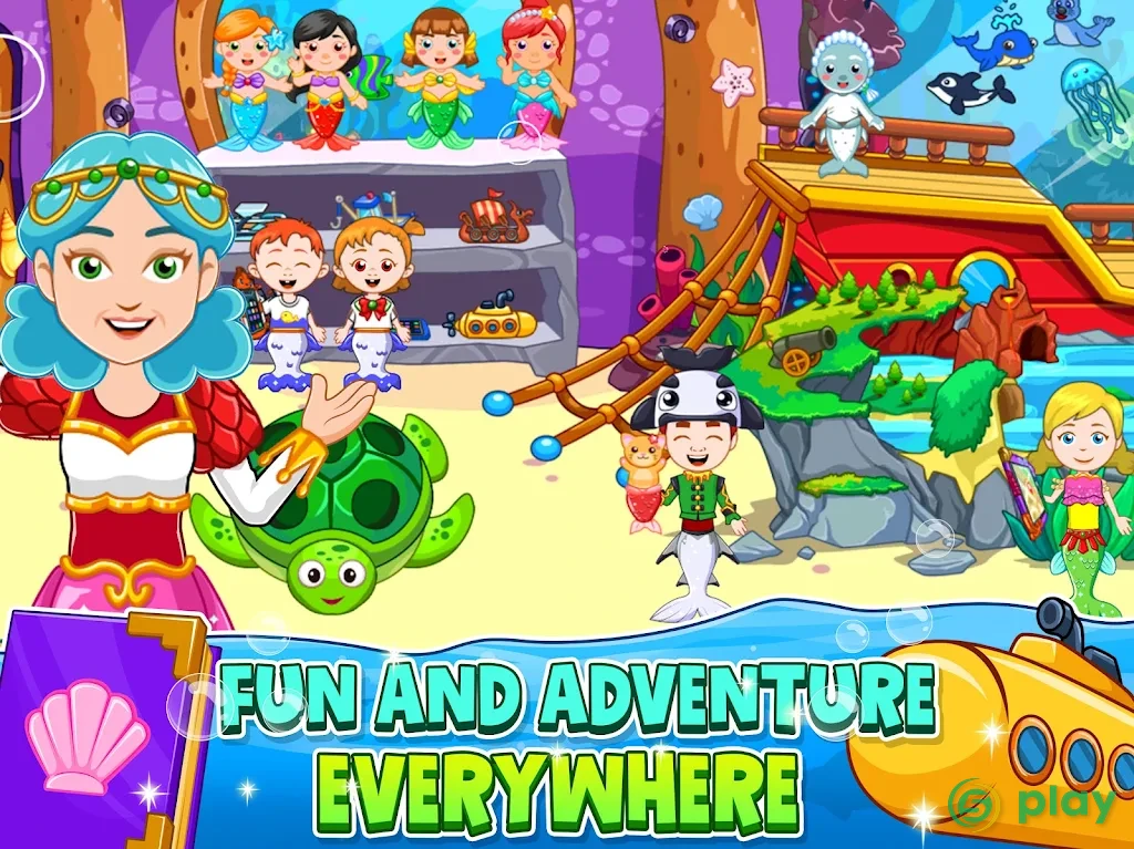 Wonderland : Little Mermaid Free — скриншот 10