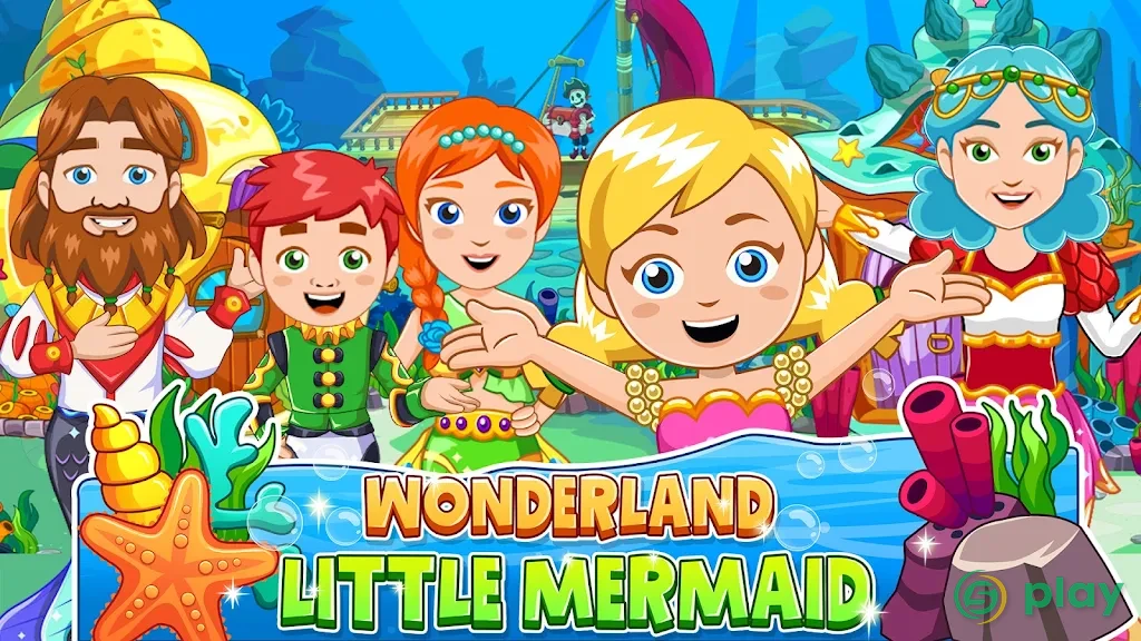 Wonderland : Little Mermaid Free — скриншот 1