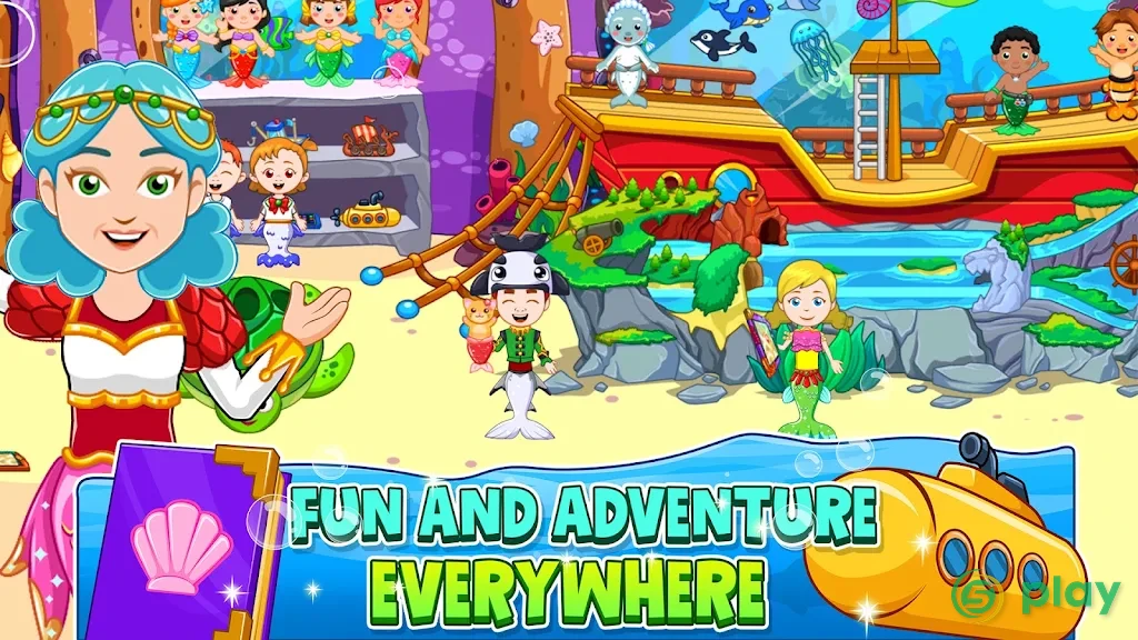 Wonderland : Little Mermaid Free — скриншот 5