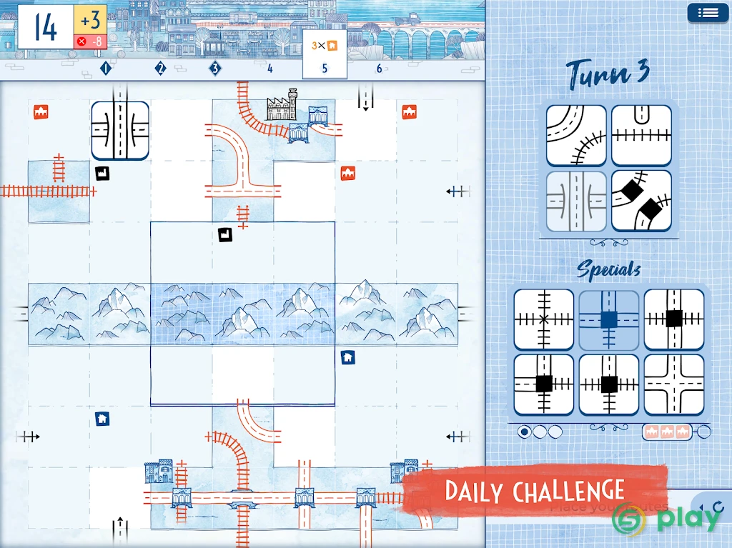 Railroad Ink Challenge — скриншот 11