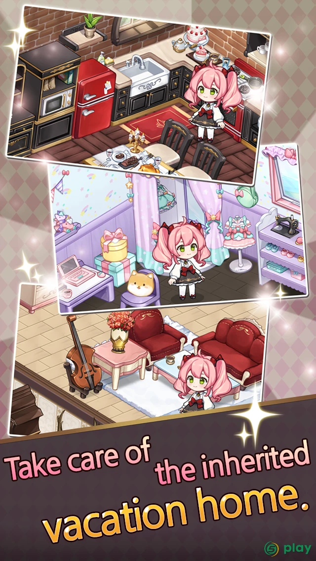Noble Girl: Decorate a Vacation Home — скриншот 2