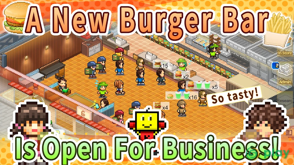 Burger Bistro Story — скриншот 1