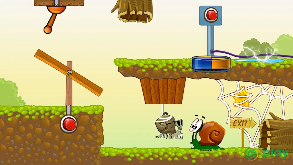 Улитка Боб 1: Яркая Мобильная Игра Для Всей Семьи — скриншот 5