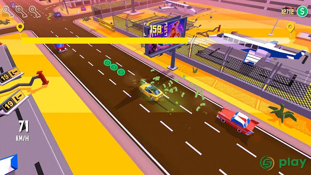 Taxi Run - безумное такси — скриншот 6