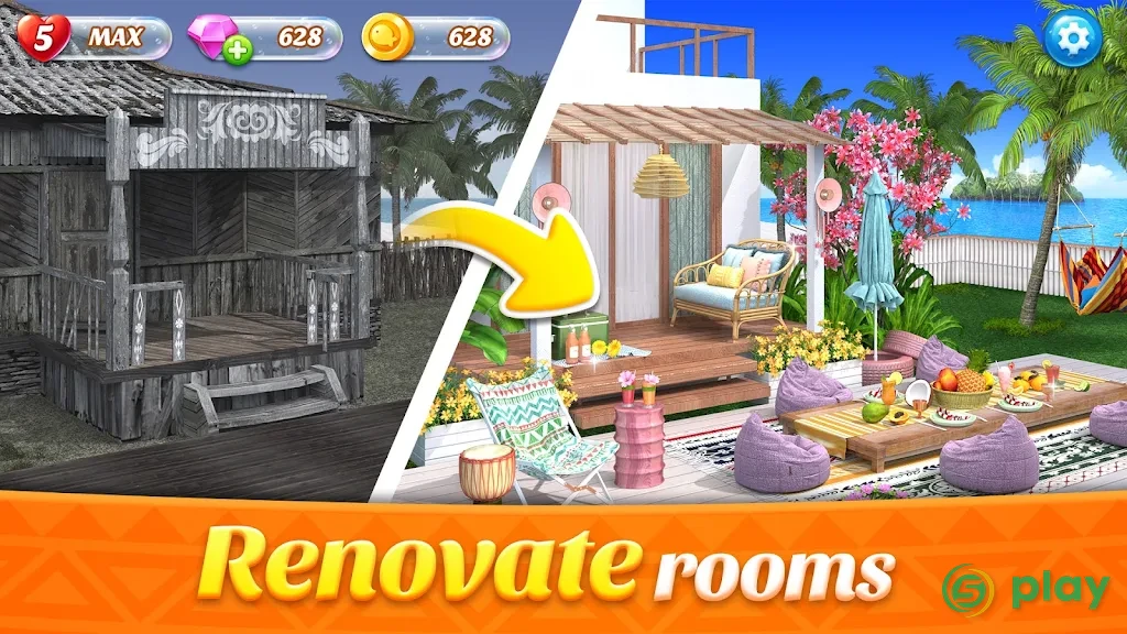 Space Decor : Island — скриншот 6