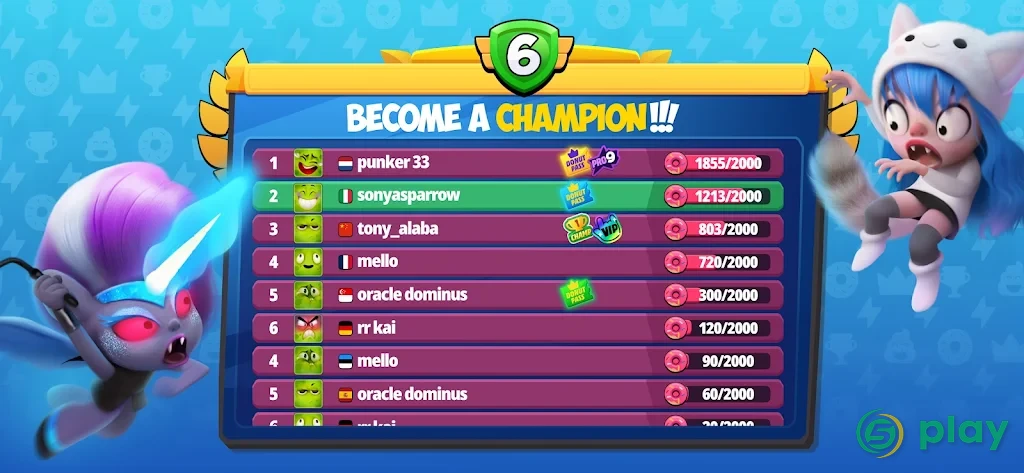 Kids VS Zombies: эпик PvP битвы за пончики — скриншот 10