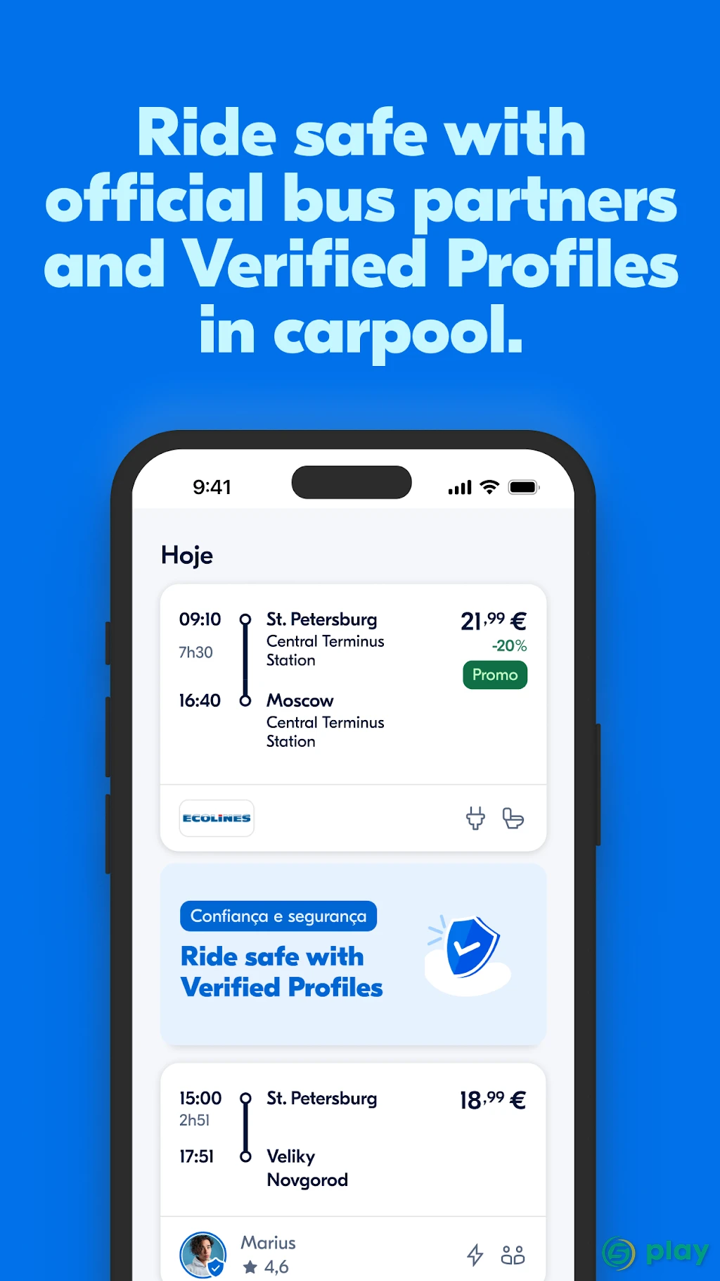 BlaBlaCar - Поиск попутчиков — скриншот 5