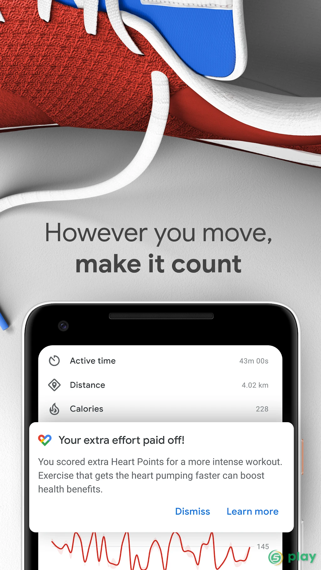 Google Fit – здоровье и трекер активности — скриншот 3