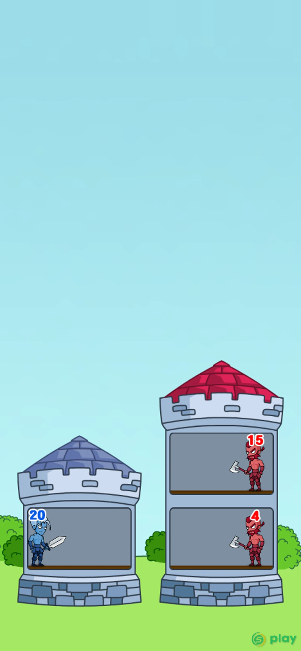 Hero Castle Wars — скриншот 1