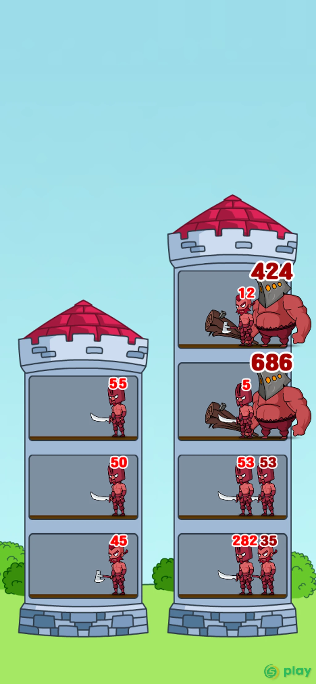 Hero Castle Wars — скриншот 2