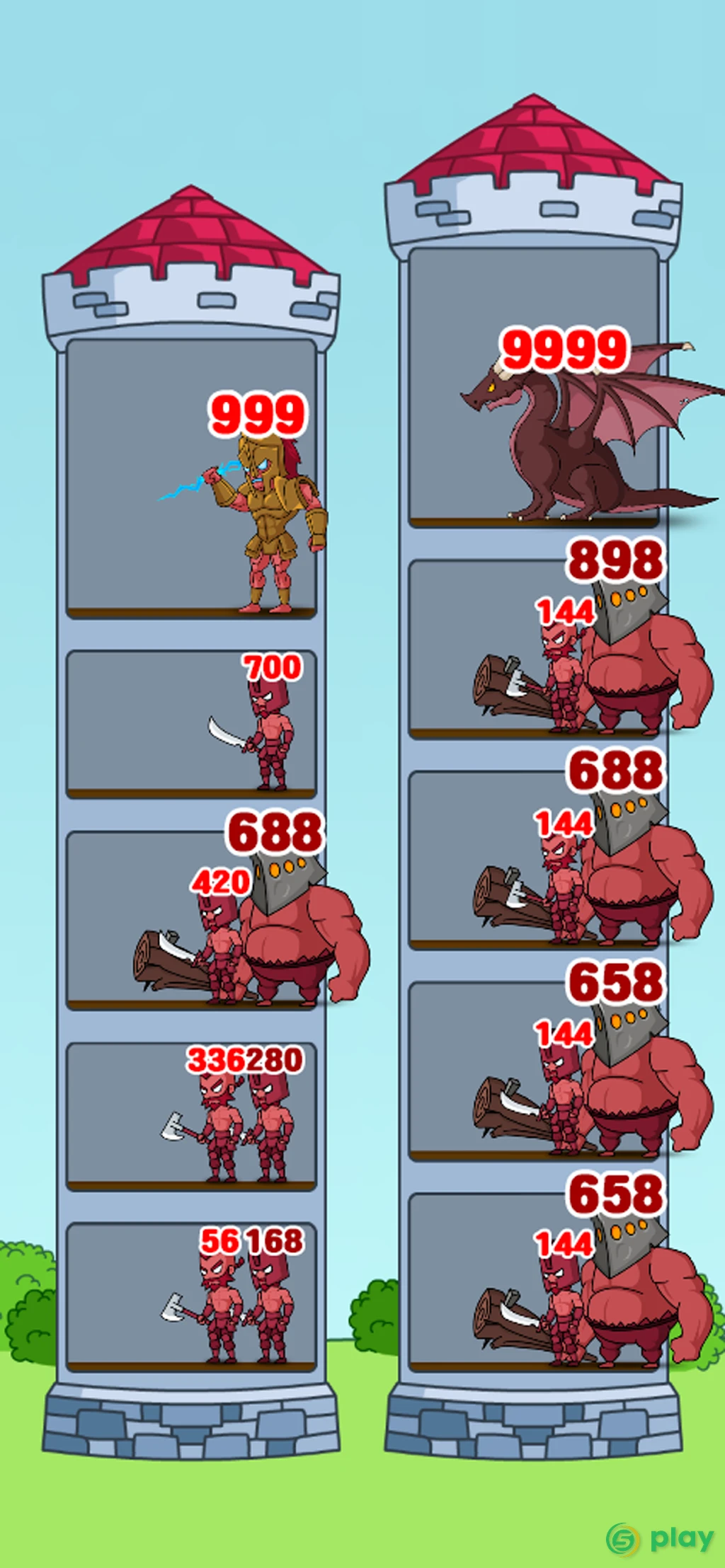 Hero Castle Wars — скриншот 3