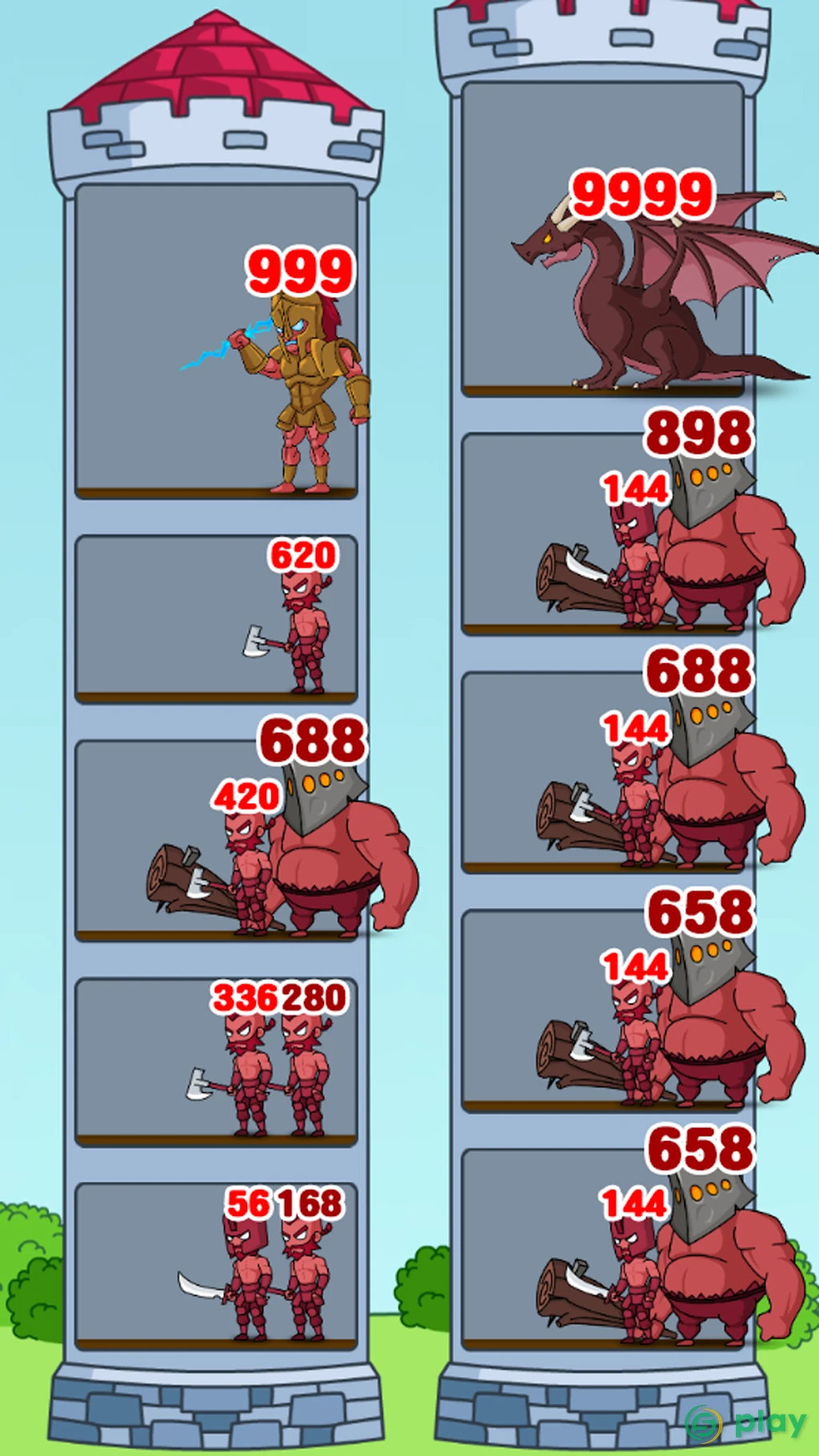Hero Castle Wars — скриншот 6