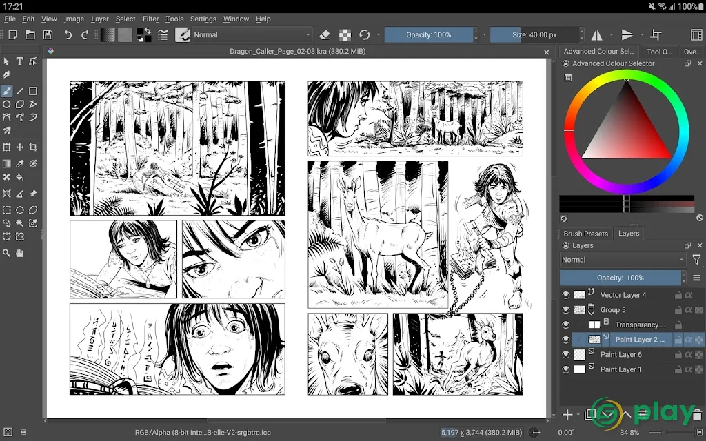 Krita — скриншот 5