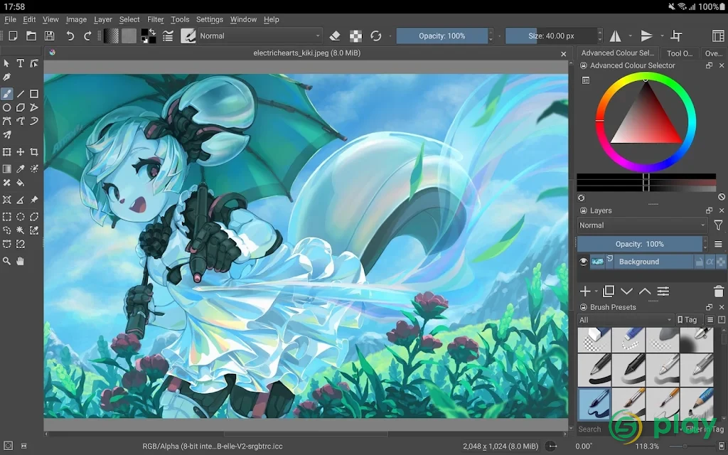 Krita — скриншот 7