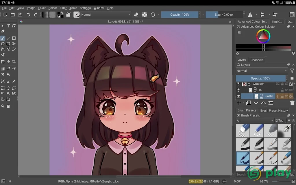 Krita — скриншот 9