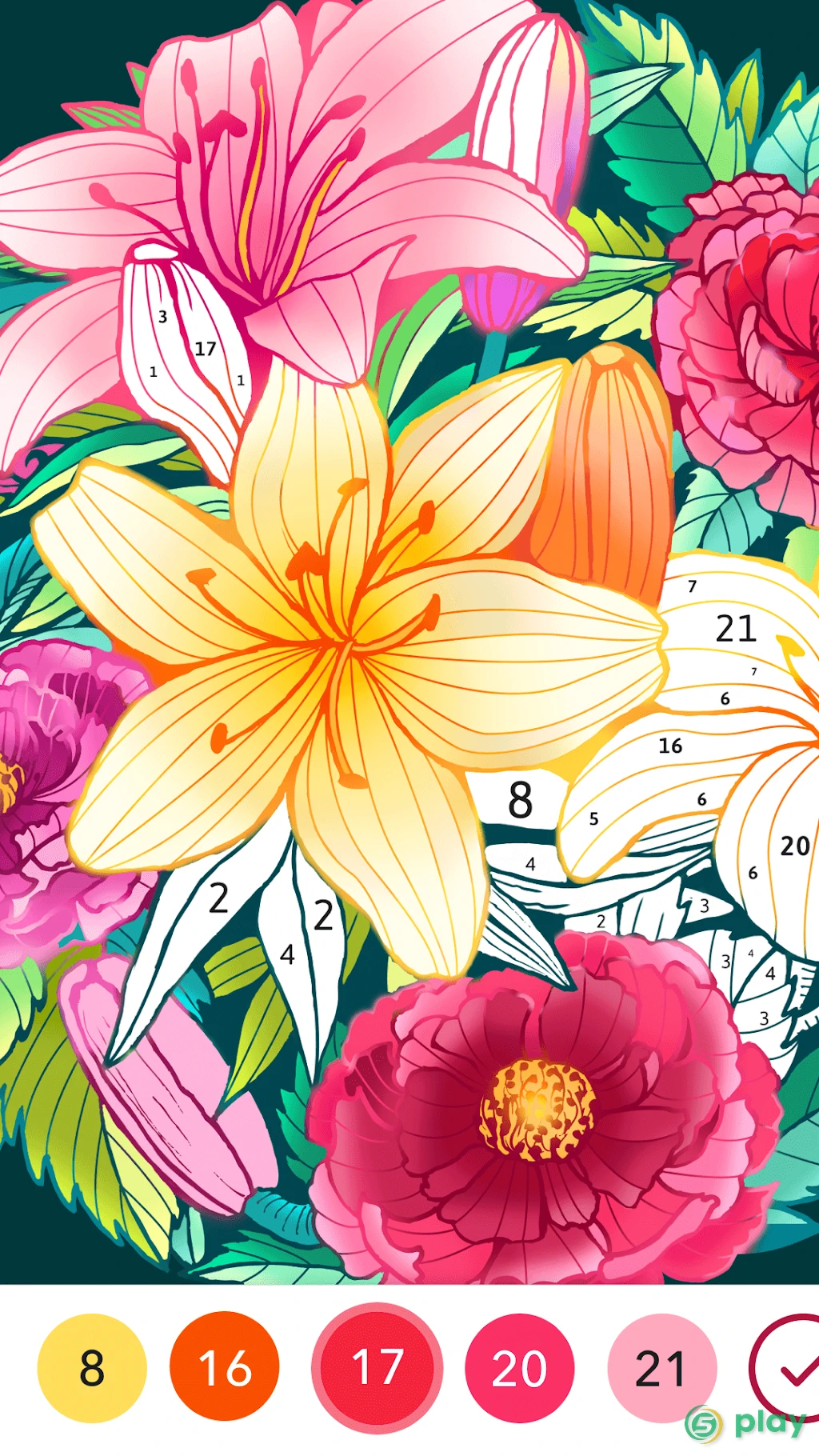 Colorscapes — Раскраска по номерам и головоломки — скриншот 6