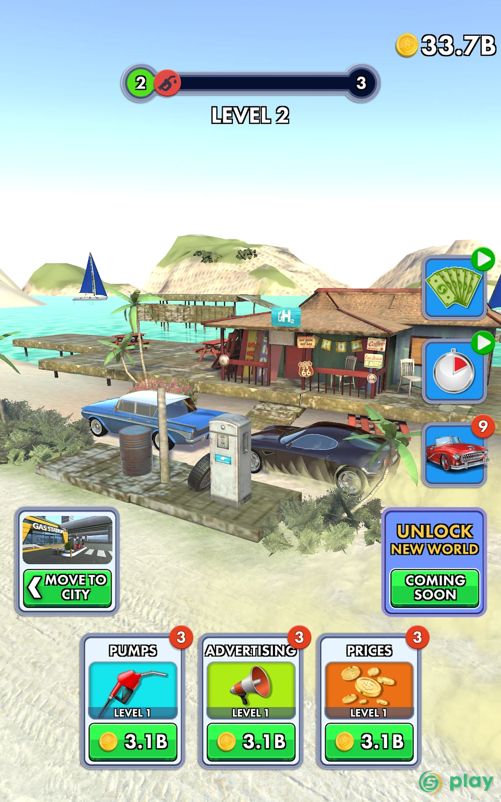 Idle Gas Station — скриншот 10