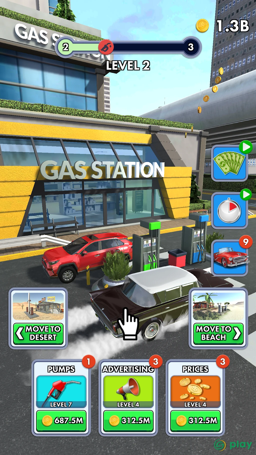 Idle Gas Station — скриншот 4