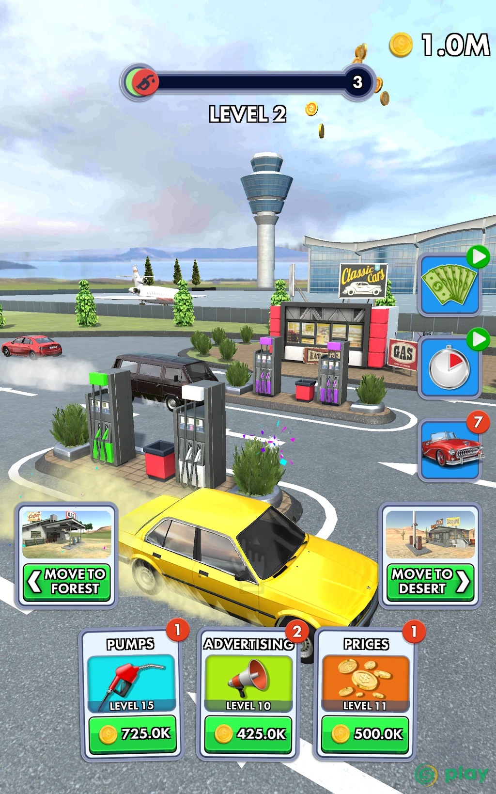 Idle Gas Station — скриншот 7