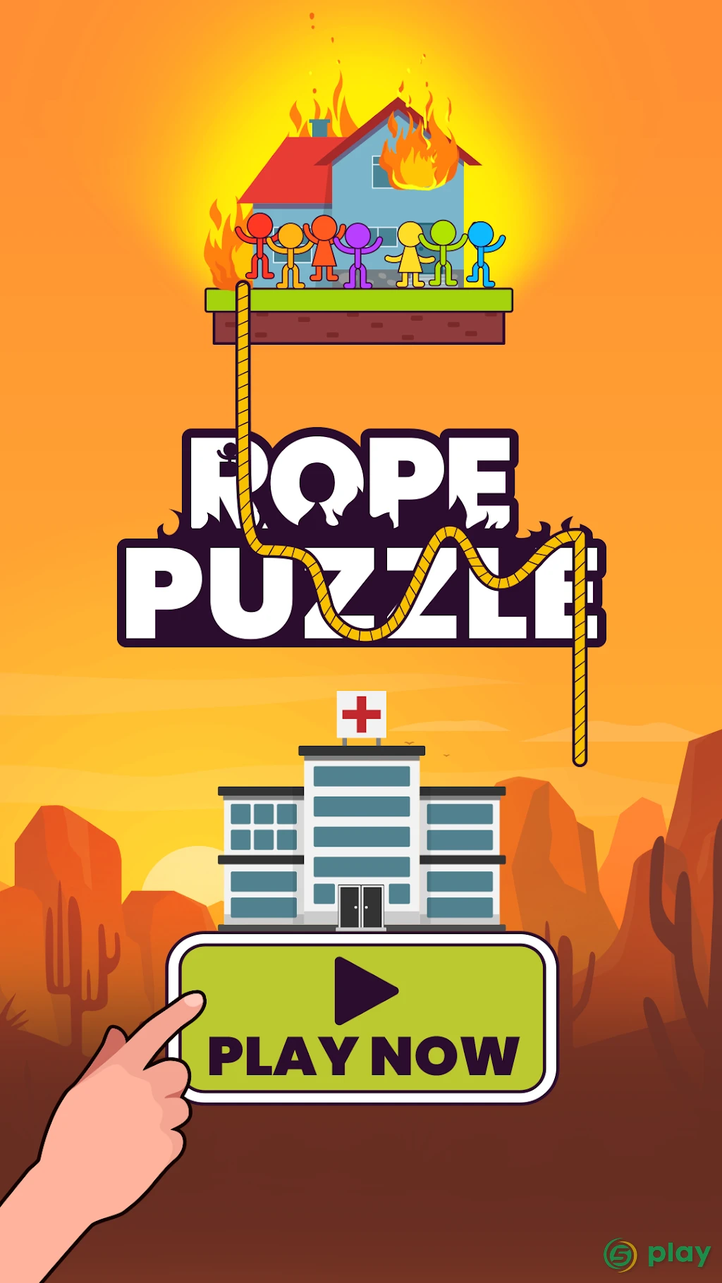 Rope Puzzle — скриншот 6