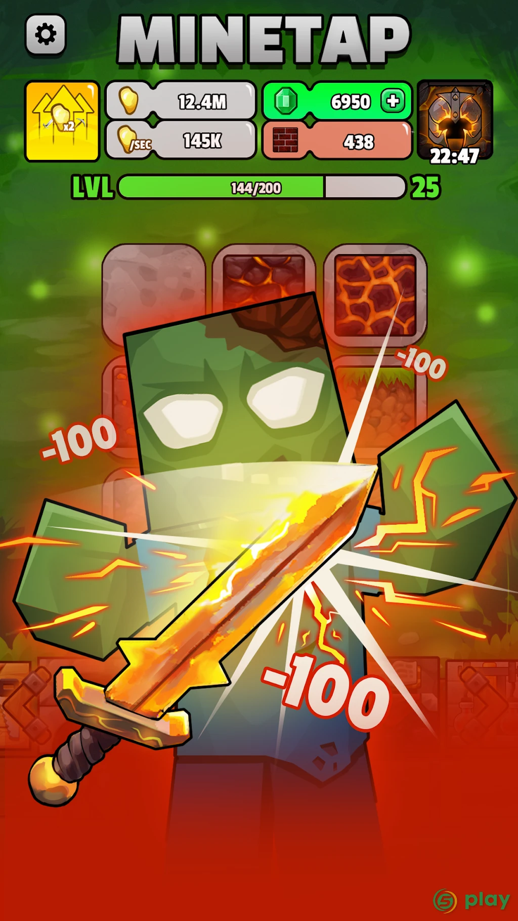 MineTap - Кликни, Соедини, Скрафти, Повтори! — скриншот 3