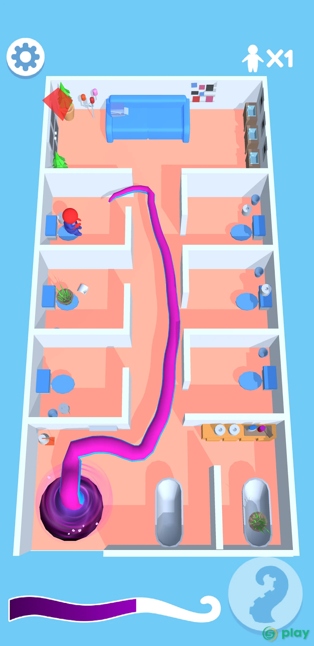 Tentacle Monster 3D — скриншот 10