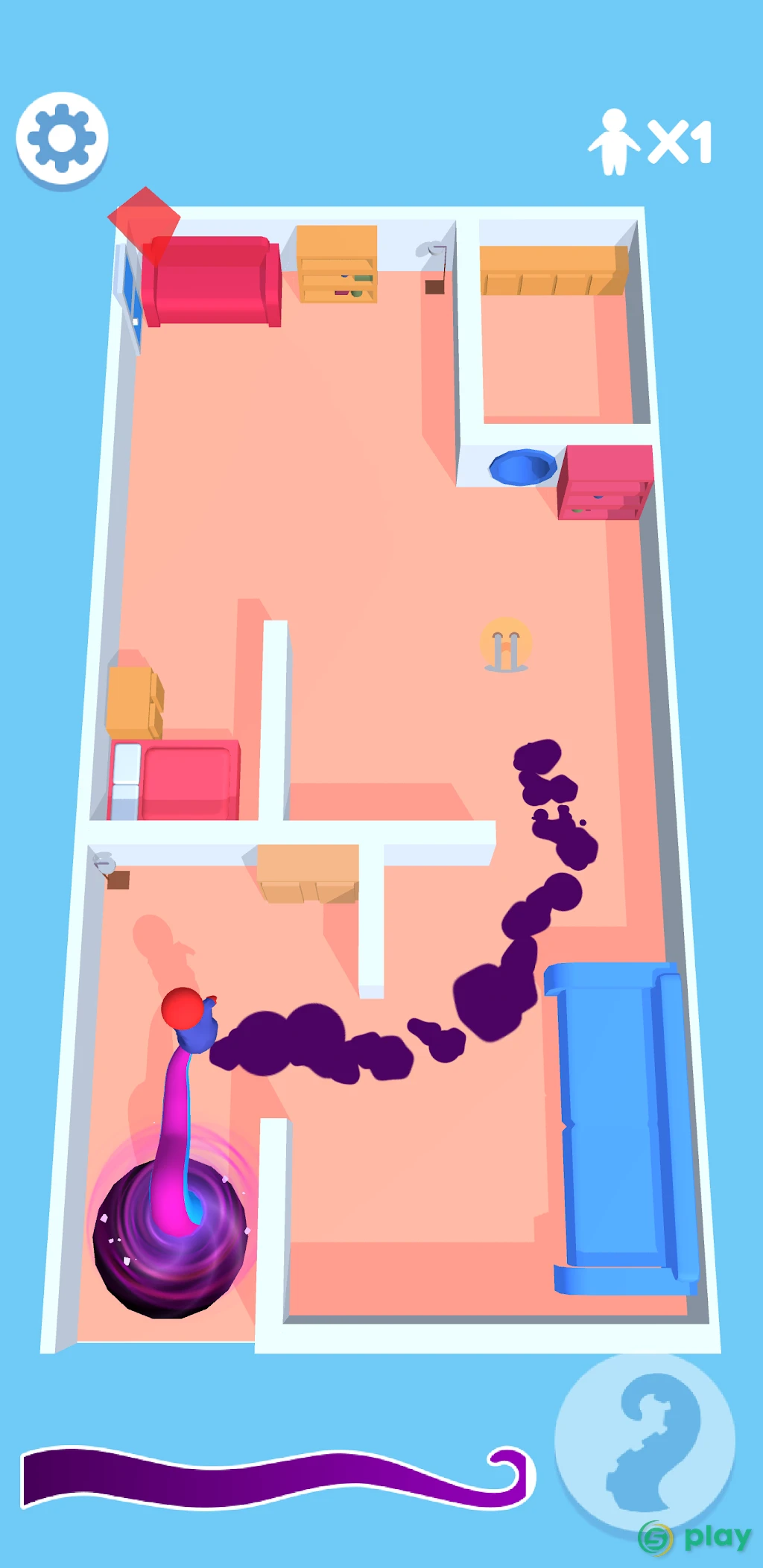 Tentacle Monster 3D — скриншот 3