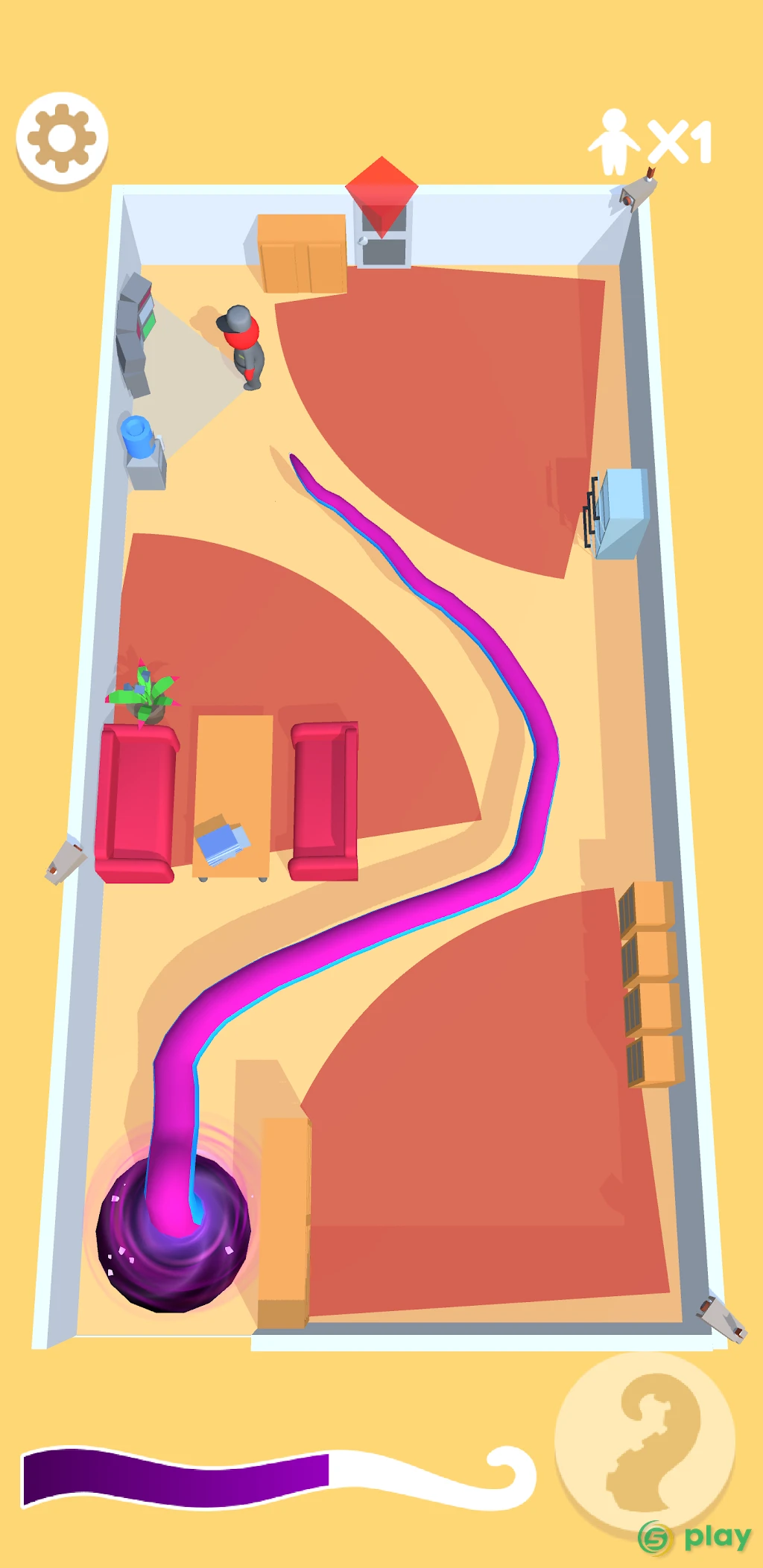 Tentacle Monster 3D — скриншот 4