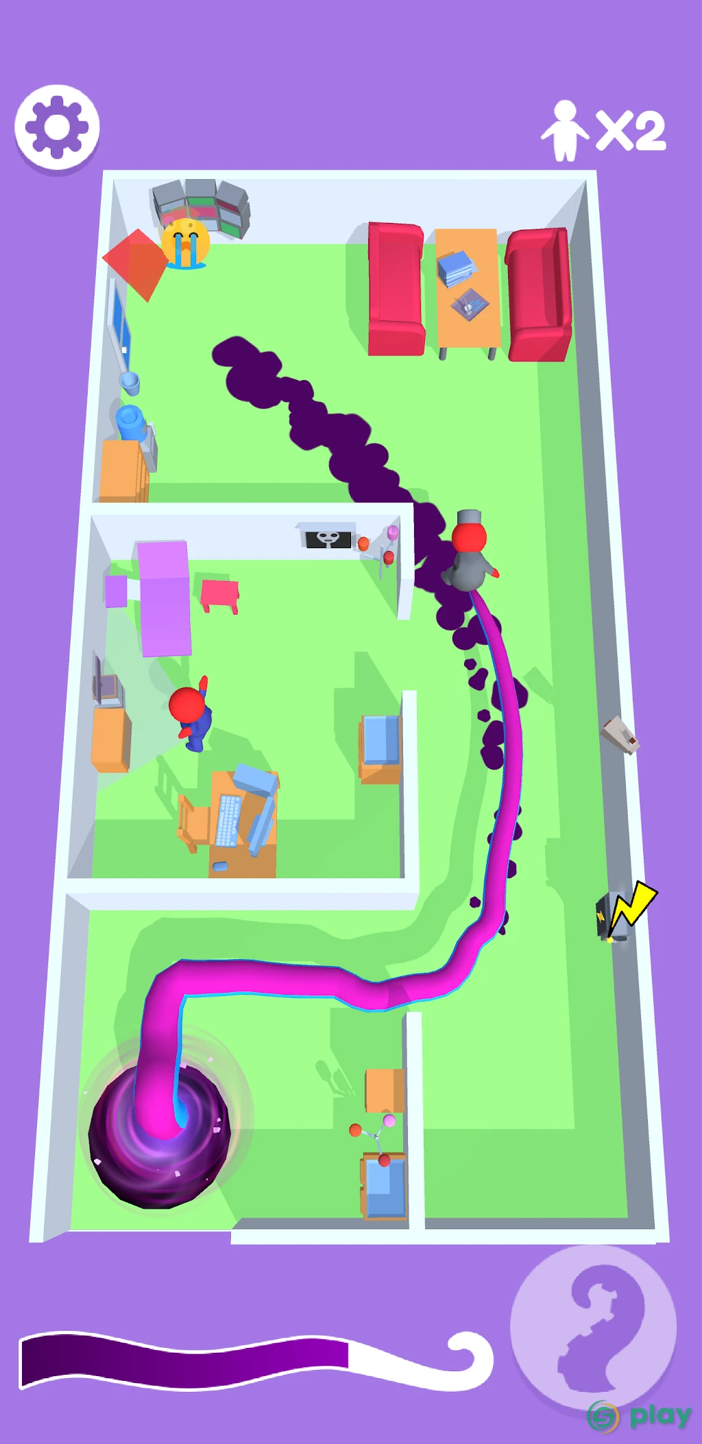 Tentacle Monster 3D — скриншот 5