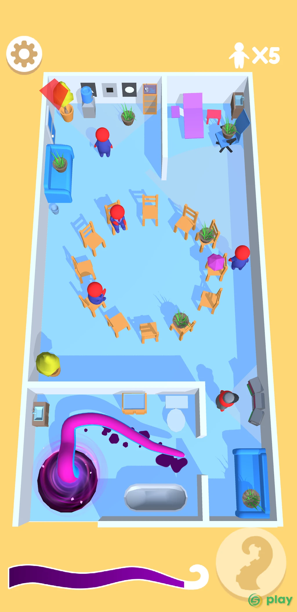Tentacle Monster 3D — скриншот 6