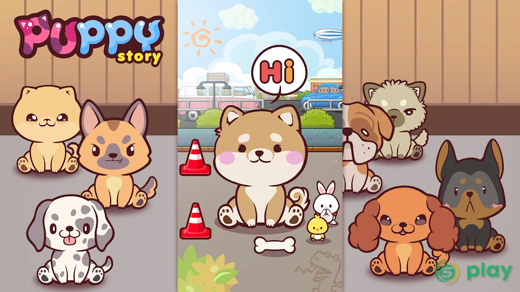 Puppy Story : Doggy Dress Up Game — скриншот 6