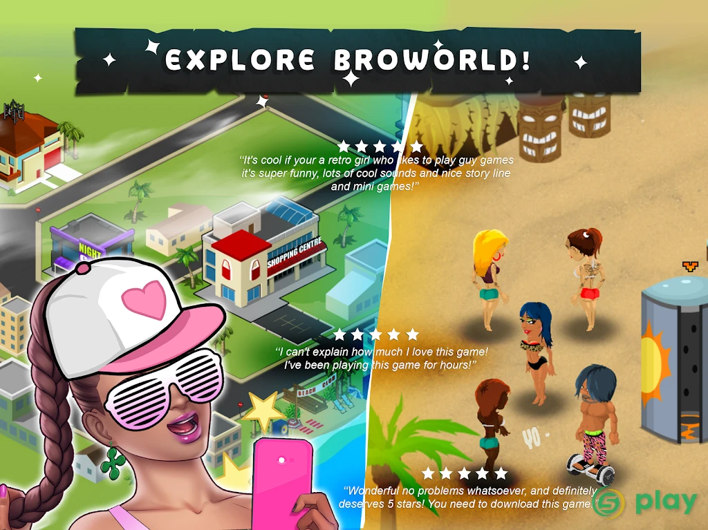 Broworld - A Douchebag Adventure Simulation — скриншот 10