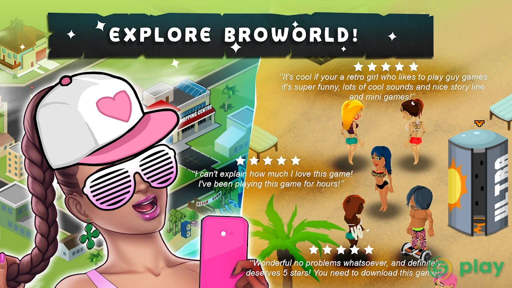 Broworld - A Douchebag Adventure Simulation — скриншот 5