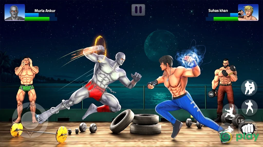 GYM Борьба Игры: Культурист Тренер Fight PRO — скриншот 3