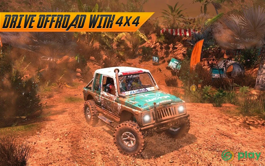 внедорожник 4X4 Jeep Racing XTreme 3D — скриншот 3