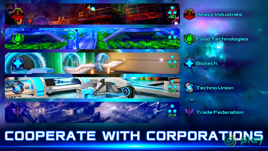 Idle Space Business Tycoon — скриншот 1