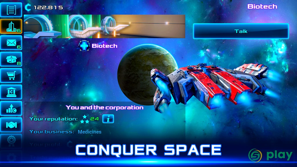 Idle Space Business Tycoon — скриншот 5