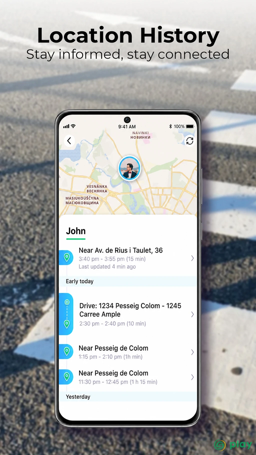 Be Closer - Share your location — скриншот 2