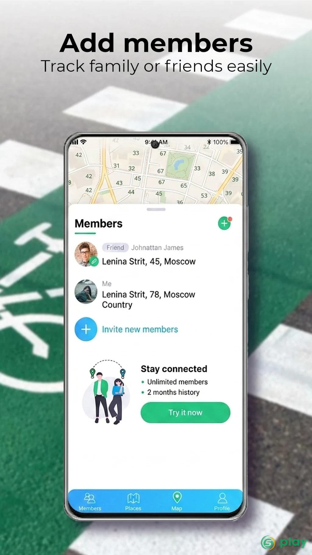 Be Closer - Share your location — скриншот 6